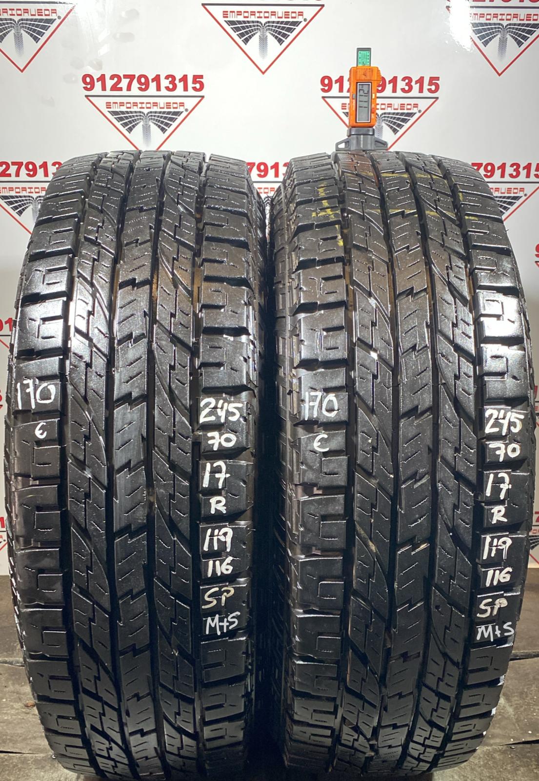 YOKOHAMA  USADO M+S 245/70 R17C 119/116 R